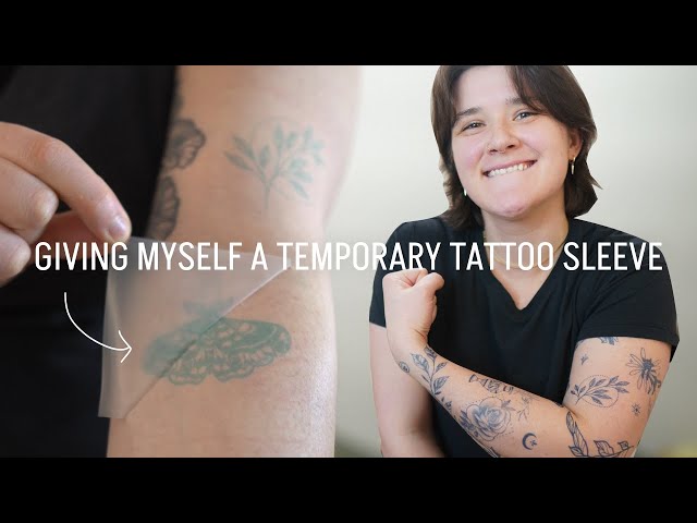 Giving Myself a Temporary Tattoo Sleeve (again) with Inkbox Tattoos ✷ Inkbox Review ✷