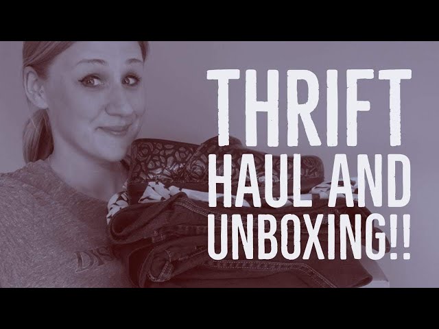 Thrift Store HAUL to Resell & GlobeIn BAKE BOX Unboxing! | Poshmark, Ebay & Etsy Online Reseller