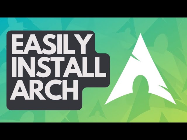 Installing Arch Linux is Easy and Here's the Proof!