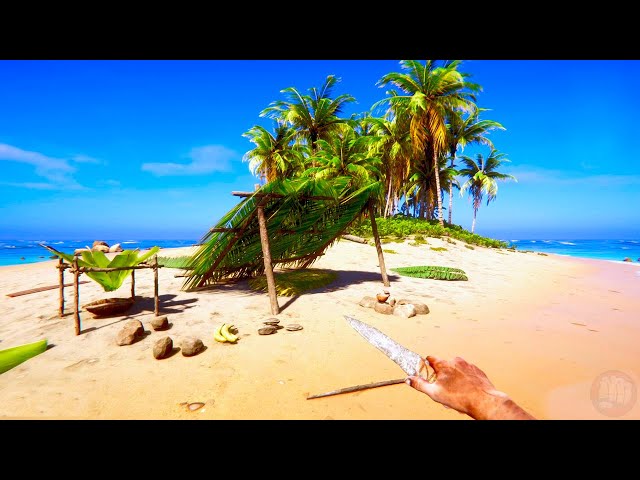 Surviving Day One Island Survival | Project Castaway Gameplay | First Look