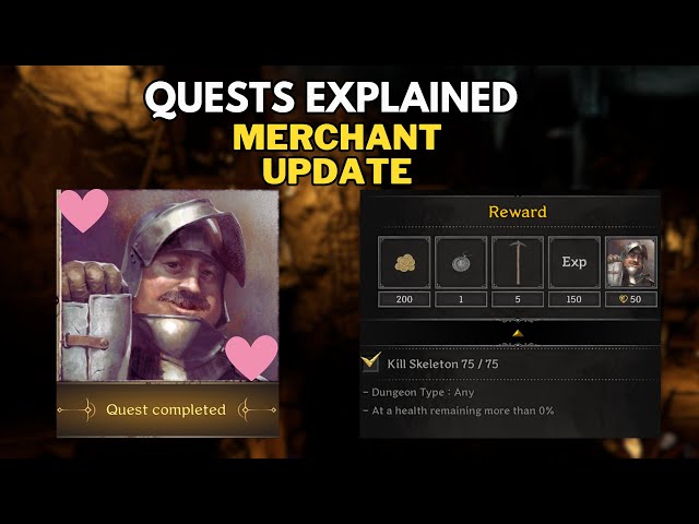 Questing System Explained | New Out Of Game Progression | Major Update Dark And Darker