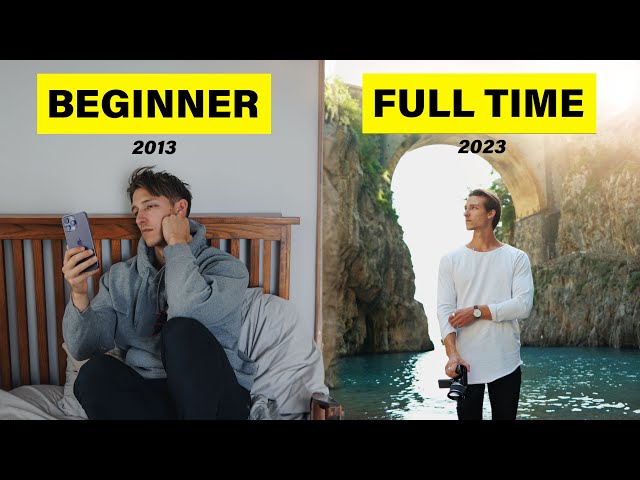 10 years of being a full time content creator..  Here’s what I’ve learned