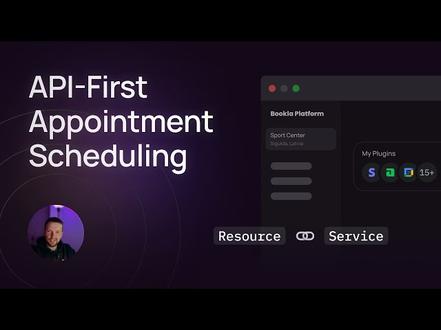 Bookla Platform Demo - API first appointment scheduling
