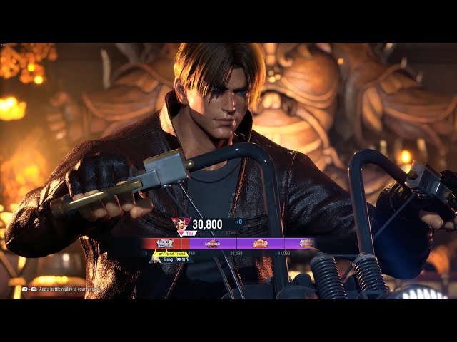 Leon S. Kennedy Performs a Crazy Combo in Tekken 8