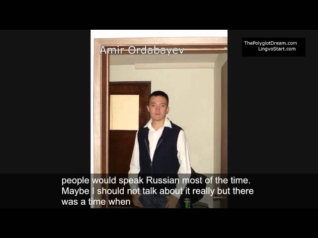 Russian interview on Kazakhstan