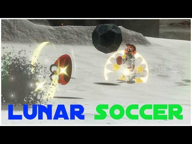 Super Mario Odyssey - Lunar Beach Soccer