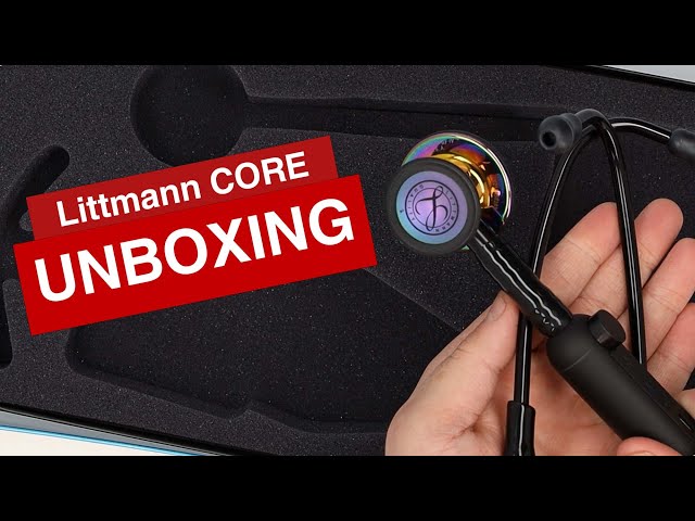 Unboxing the Littmann CORE Digital Stethoscope 8572 - High Polish Rainbow