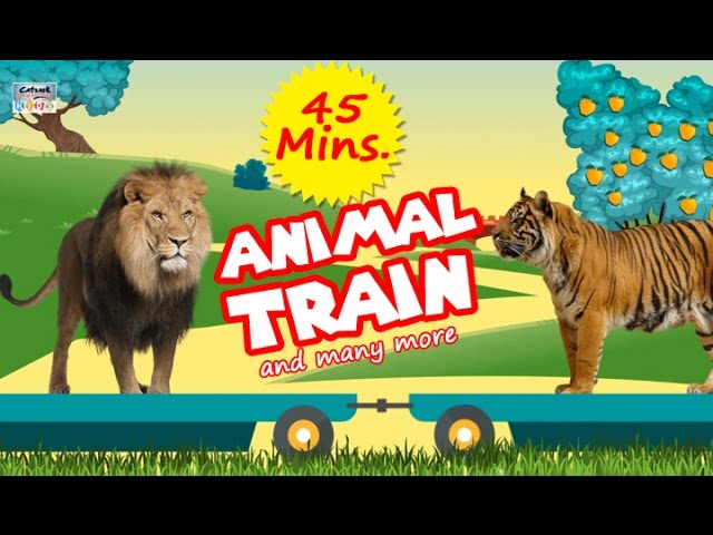 ABC Alphabet Train, Vegetable & Fruit Names, Counting, Tables, Rhymes | For Beginners