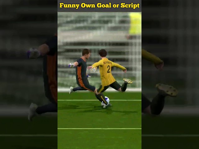 Funny Own Goal or Script | eFootball 2024 Mobile