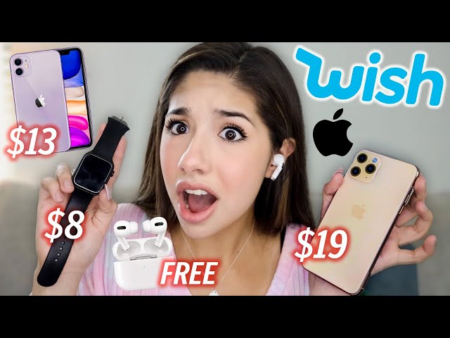 I Bought a FAKE iPhone 11 and Apple Watch from Wish!!!