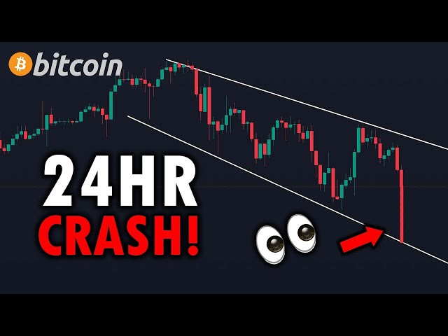 HUGE BITCOIN CRASH IN 24 HOURS, THEN HUGE RALLY? - 200,000$ Bitcoin In 2024 Possible? - BTC Analysis