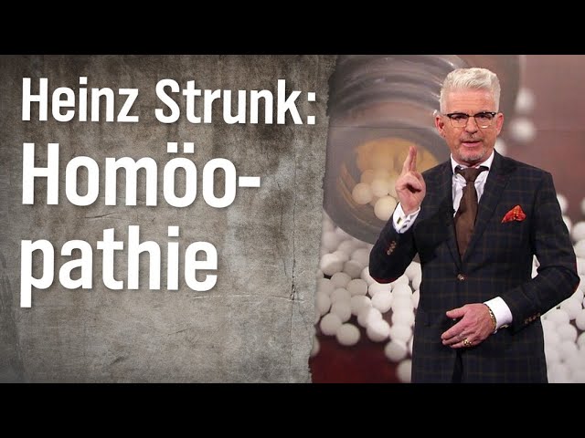 Homöopathie-Experte Heinz Strunk | extra 3 | NDR