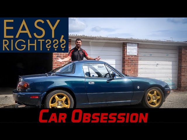 Can You Take A Mazda MX-5 Hardtop Off By YOURSELF??? [LWAMM Ep. 26]