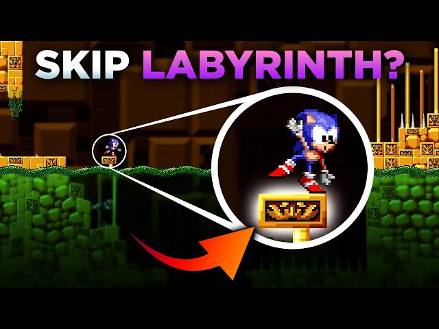 Cool details and secrets in Sonic 1