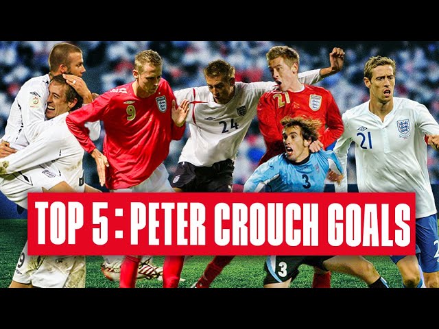 Peter Crouch's Top 5 Goals | "Crouch Scores AGAIN!" | Top 5 | England
