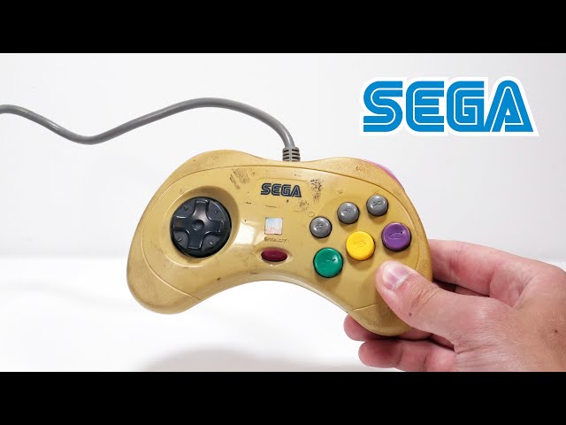 I Restored The Yellowest Sega Saturn Controller