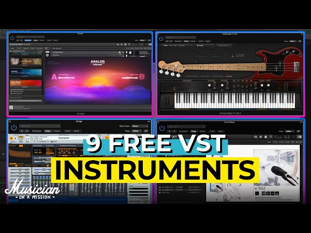 9 Free VST Instruments You Need in 2020