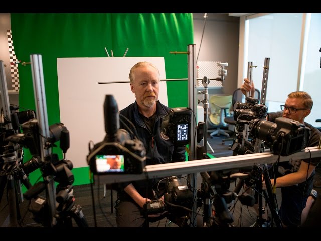 Adam Savage Gets 3D Scanned on the Expanse Set!