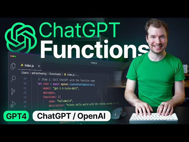 ChatGPT Functions - Full Tutorial for using OpenAI Functions