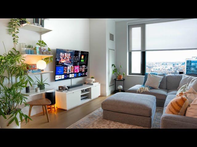 My Cozy and Modern Living Room Setup! (2024)