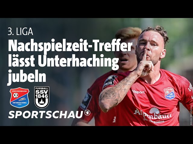 SpVgg Unterhaching - SSV Ulm Highlights Dritte Liga | Sportschau