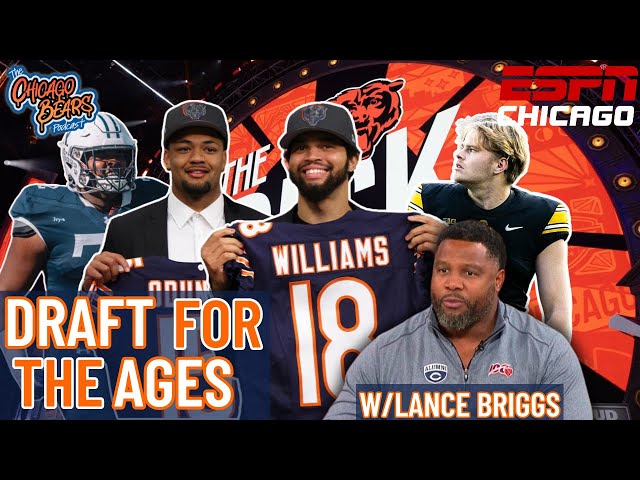Lance Briggs Grades Chicago Bears NFL Draft | "We're Sitting Pretty"