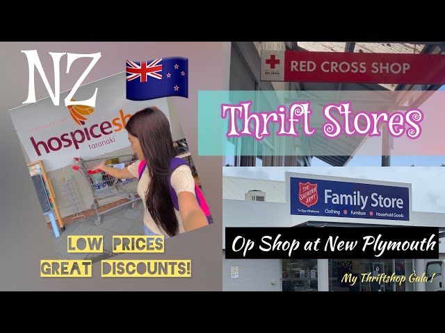 Shopping @ Thrift Store / Salvation Army, Hospice & Red Cross Shop