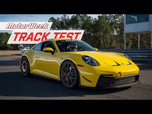 2024 Porsche 911 GT3 with Manthey Performance Kit | MotorWeek Track Test