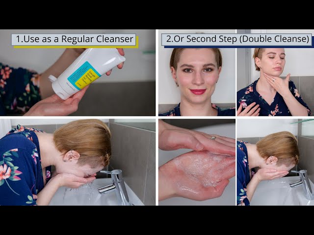 How to use COSRX Low pH Good Morning Gel Cleanser