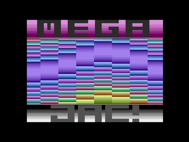 M.E.G.A. - 4k Atari VCS Intro by JAC! (2013)