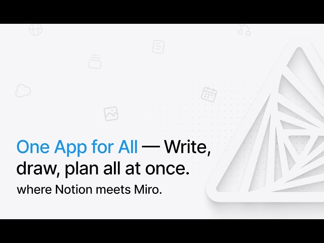 AFFiNE: One App for All - Where Notion Meets Miro