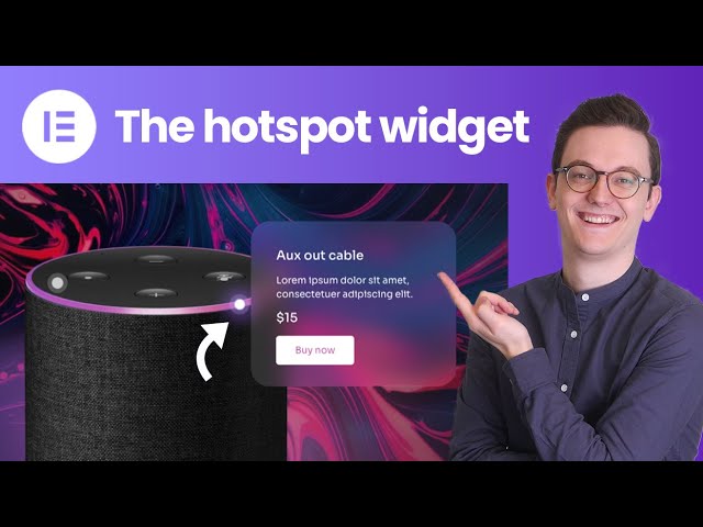 How to use Elementor’s Hotspot Widget