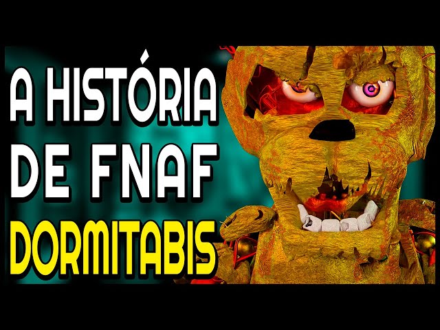 A História de DORMITABIS! Fan Game FNAF com animatronics mais ASSUSTADORES! Todos FINAIS explicados!