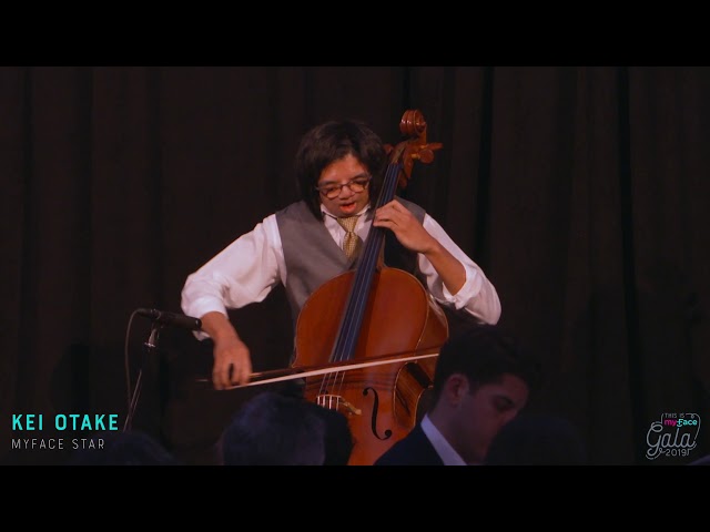 myFace Star Kei Otake, performs Bach at the "This is myFace" 2019 Gala