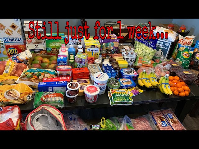 Our Largest Grocery Haul Yet And Why It Happened