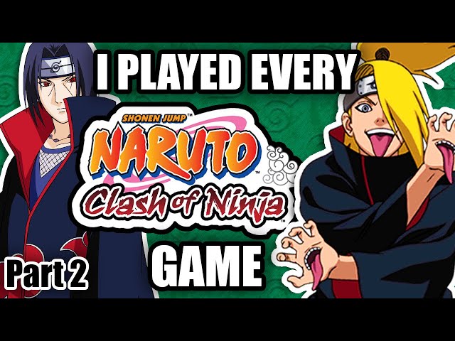 I Played EVERY Naruto Clash of Ninja Game In 2022 | Part 2