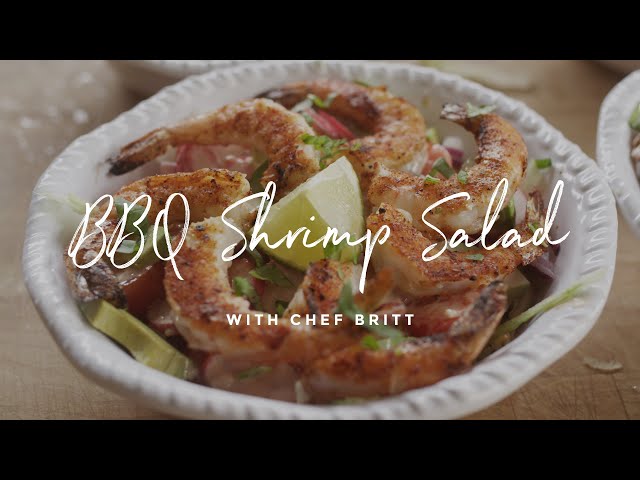 BBQ Shrimp Salad