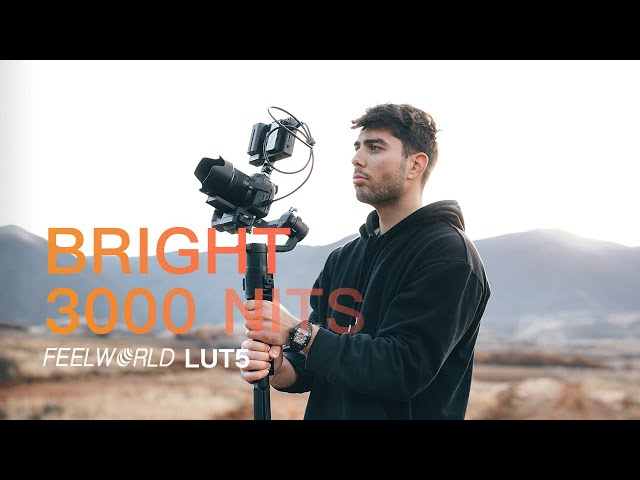 FEELWORLD LUT5 feature with 3000 nits, working great in direct sunlight.