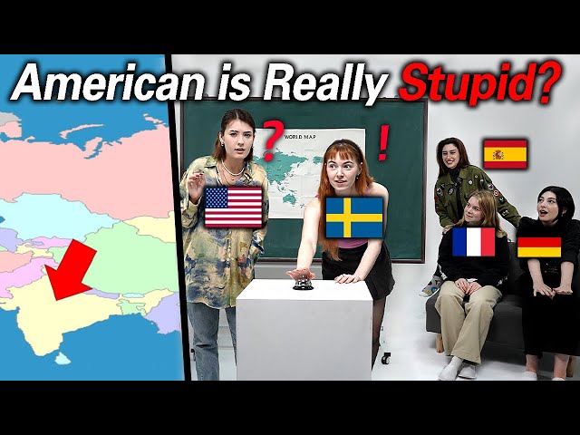 Americans are DUMBER than Europeans? (Can you solve all the Quizzes?)