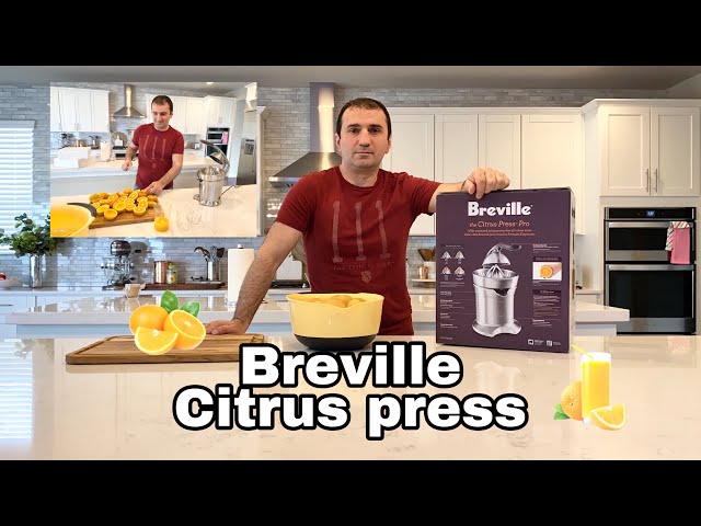 BREVILLE CITRUS PRESS PRO | Unboxing and Juicing