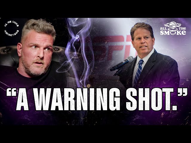 Pat McAfee Breaks Down His War Against The ESPN Suits | ALL THE SMOKE