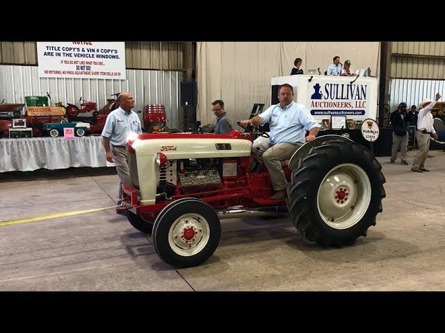 Restored Ford Jubilee Tractor Sold for $52,000 Yesterday on Iowa Collector Auction