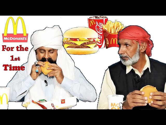 Tribal People Try McDonalds for the First Time
