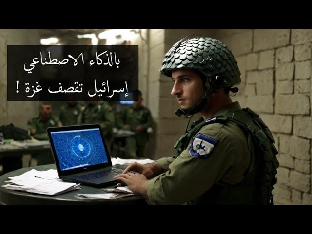 ذكاء إصطناعي في قصف غزة 💣🚫