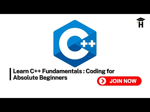 #onlinecourse  Learn C++ Fundamentals : Coding for Absolute Beginners