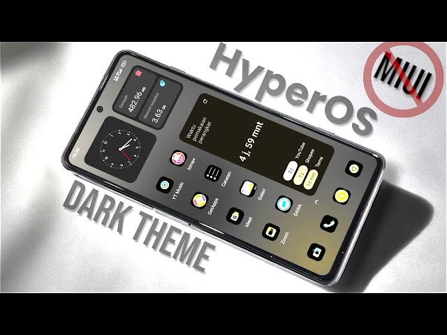 Finally HyperOS!! Best Theme HyperOS Xiaomi POCO Redmi | Dark Theme