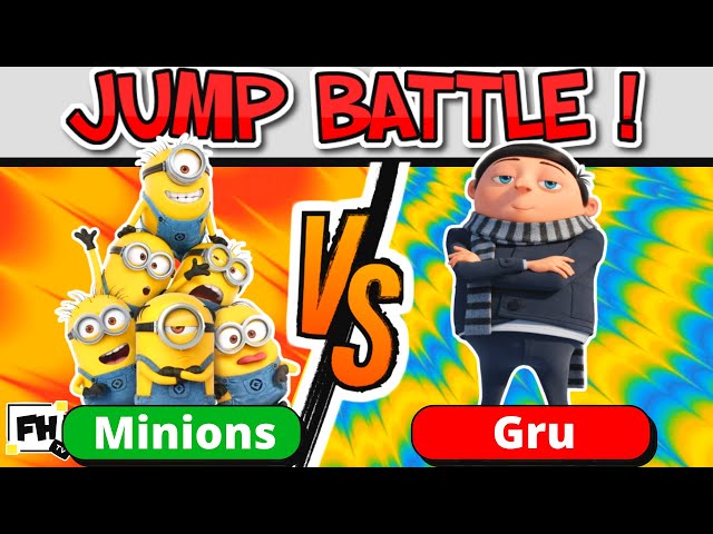 Minions VS Gru Jump Battle | Kids Brain Break | Go Noodle Inspired