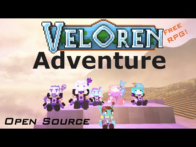 NEW Dungeon Mobs in Veloren!!  (Open Source Q&A on Linux) - (Minecraft / Cube World / Free Game)