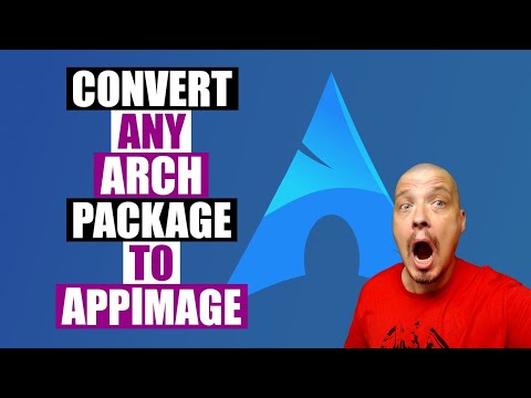 This Tool Converts Arch Linux Packages To AppImage