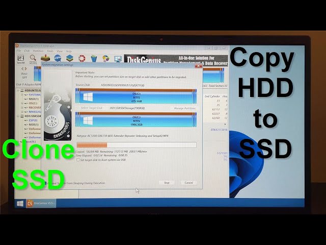 How to Clone HDD to SSD / How to Clone SSD with External USB SSD Enclosure Case - Free & Easy